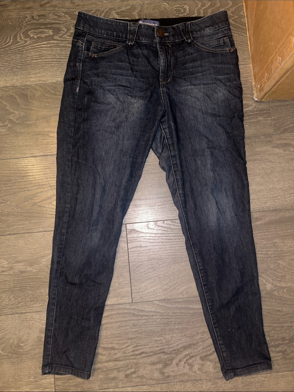 Democracy jeans Ab Technology‎ mid rise skinny ankle women's 12